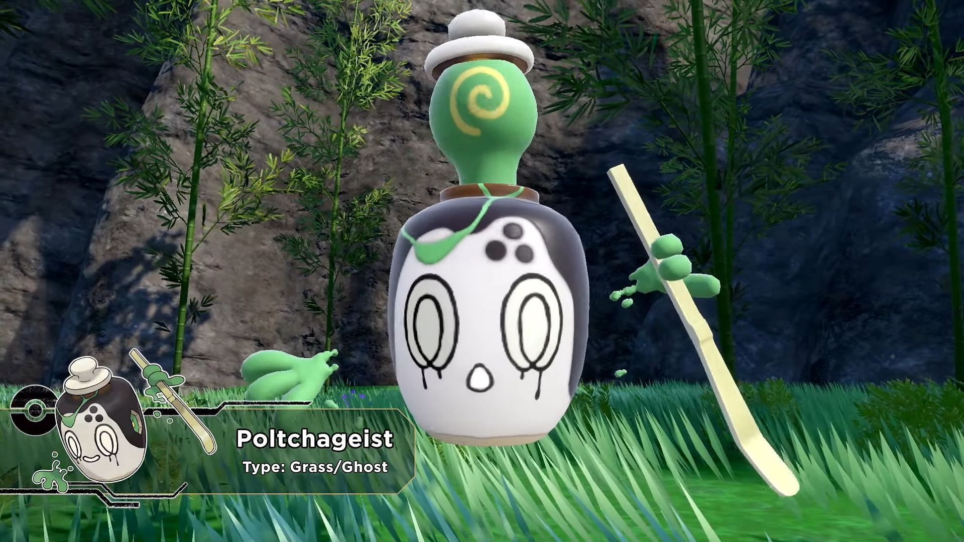 Poltchageist is a new Pokemon from the Kitakami region.