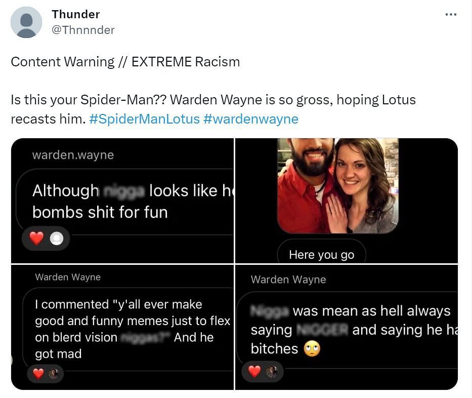 Warden Wayne accused of racism (Image via. Sportskeeda/Twitter)