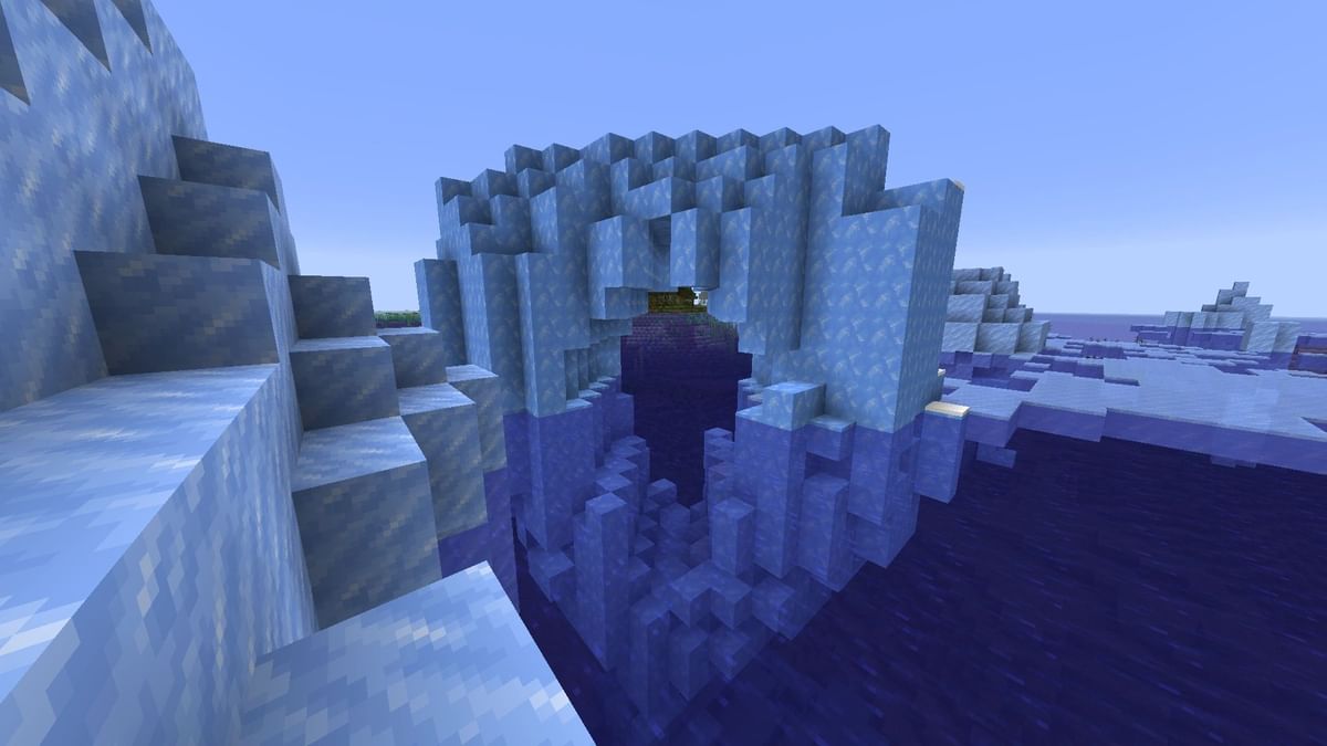Minecraft Blue Ice guide Recipe, location, and uses