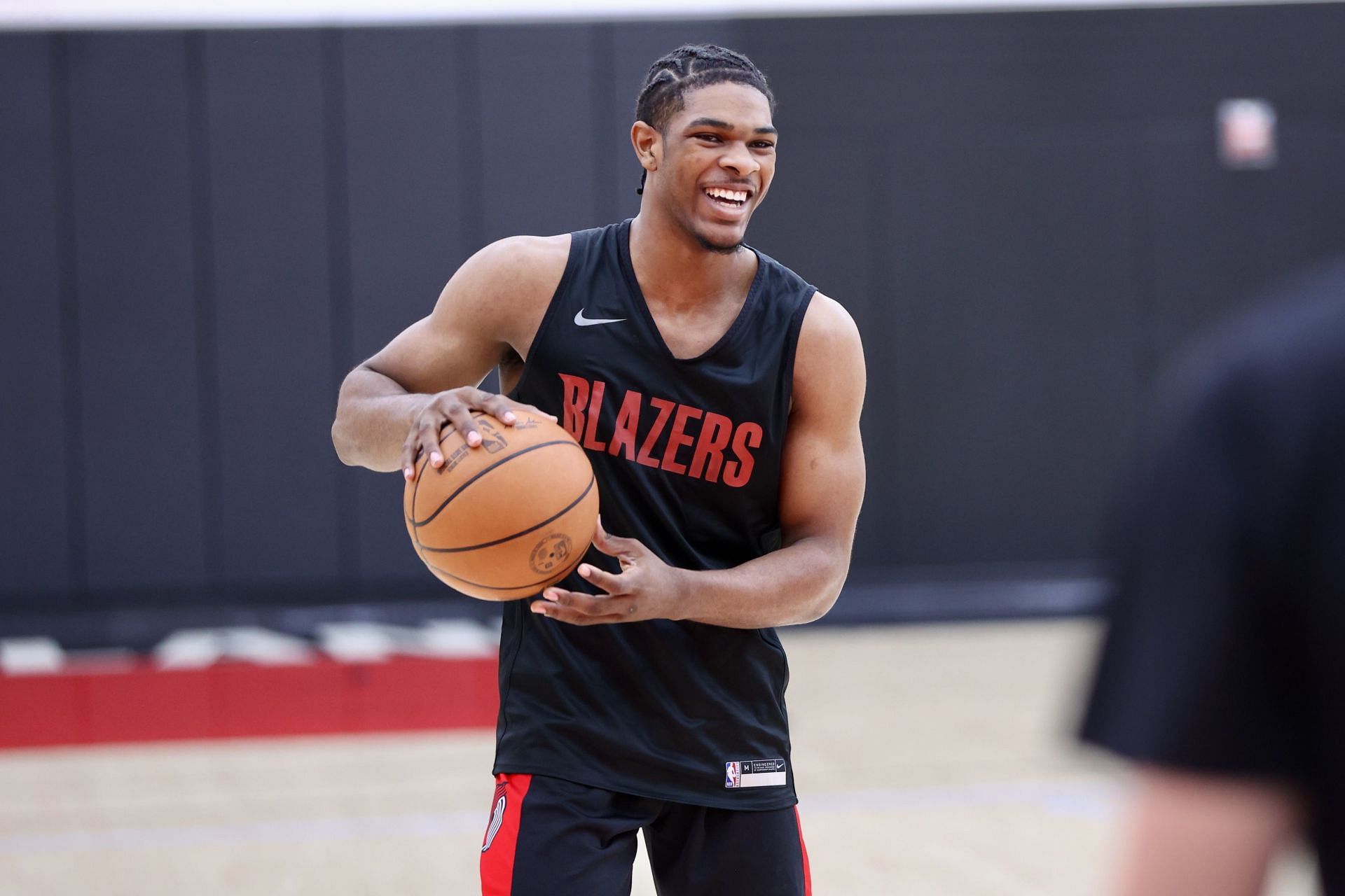 Portland Trail Blazers rookie point guard Scoot Henderson