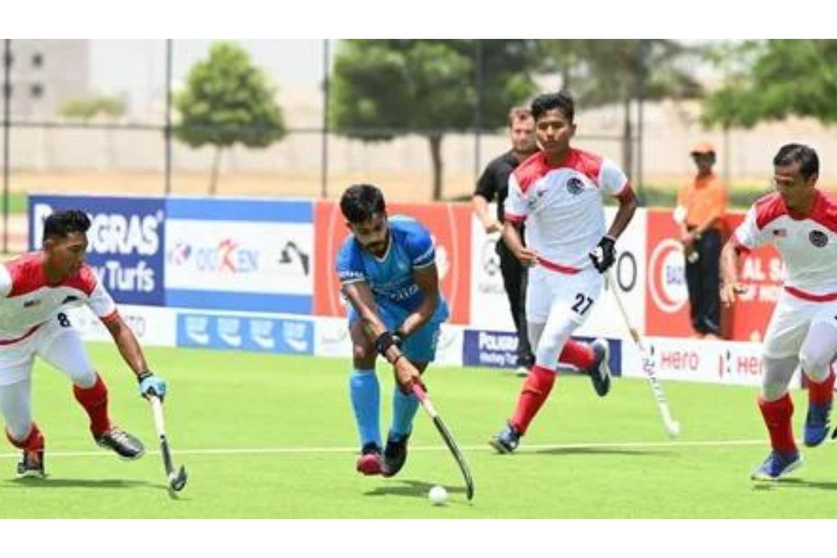 India qualifies for the semifinal with this win over Japan (Image: Hockey India)