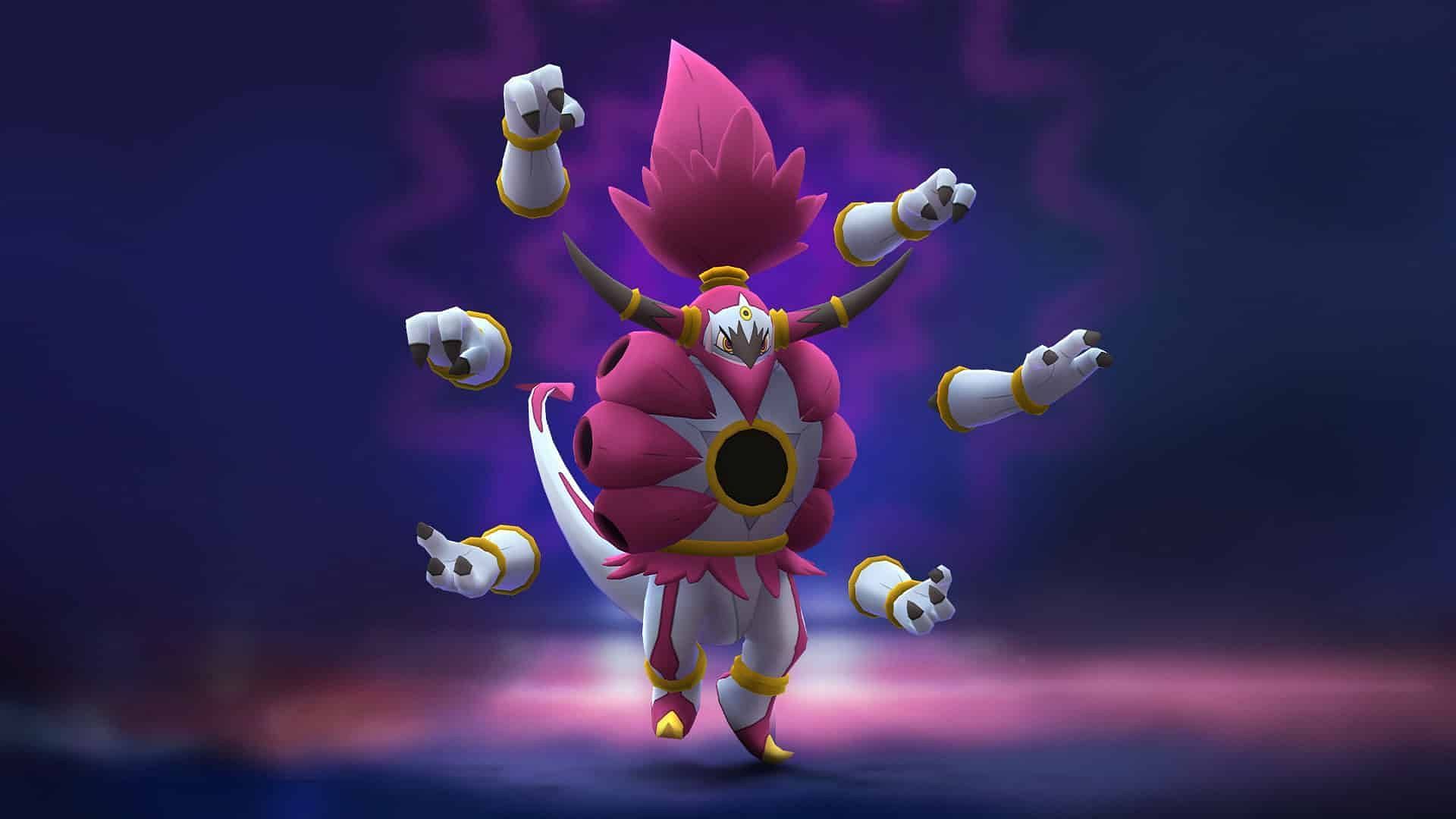 Hoopa Unbound in Pokemon GO (Image via Niantic)