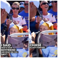 Chase Elliott via his Instagram story