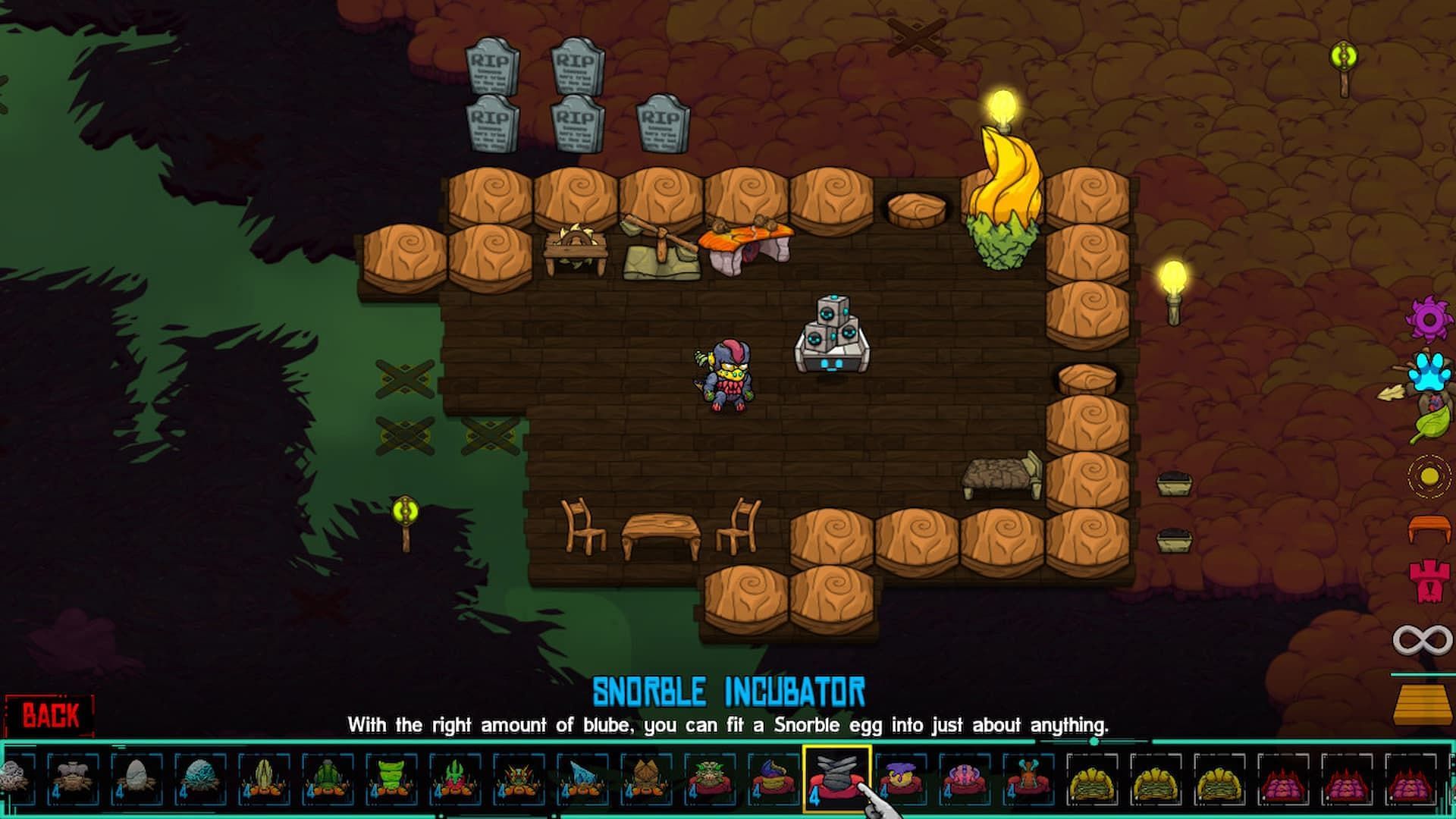 Crashlands is a beginner-friendly survival game on PC (Image via Butterscotch Shenanigans)