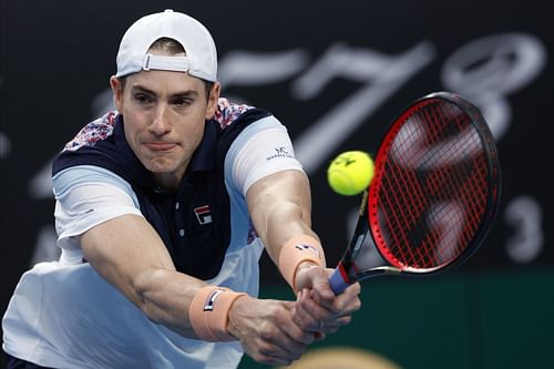 John Isner at the 2023 Australian Open