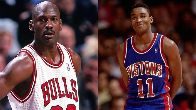 Despite being called an assh**e, Isiah Thomas thanked Michael Jordan for making the NBA rich : "We all still eating off of that"
