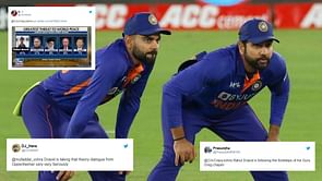 "At this rate, they will be rested for the World Cup as well" - Fans fume after Rohit Sharma and Virat Kohli are absent for the 3rd ODI