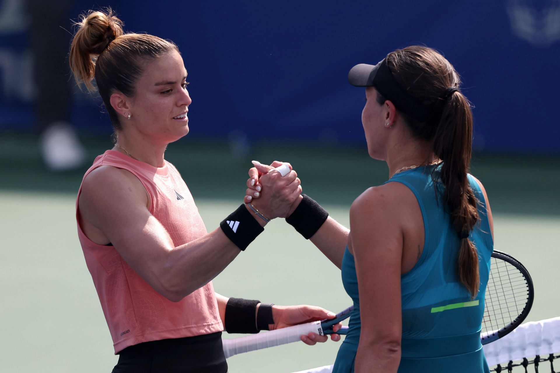 Maria Sakkari defeated Jessica Pegula in the 2023 Citi Open SF