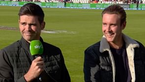 [Watch] "When you had your red hair, did that give you a bit more pace?" - Stuart Broad & James Anderson engage in banter