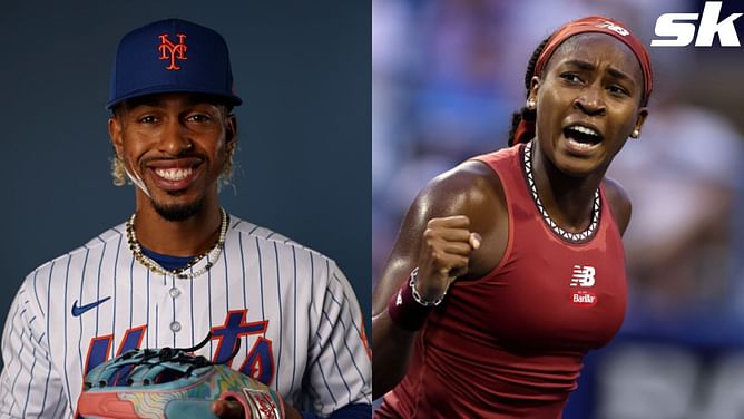 Francisco Lindor's Coco Gauff-inspired cleats become troll fodder for fans: "Looks like McDonald's threw up on his feet"