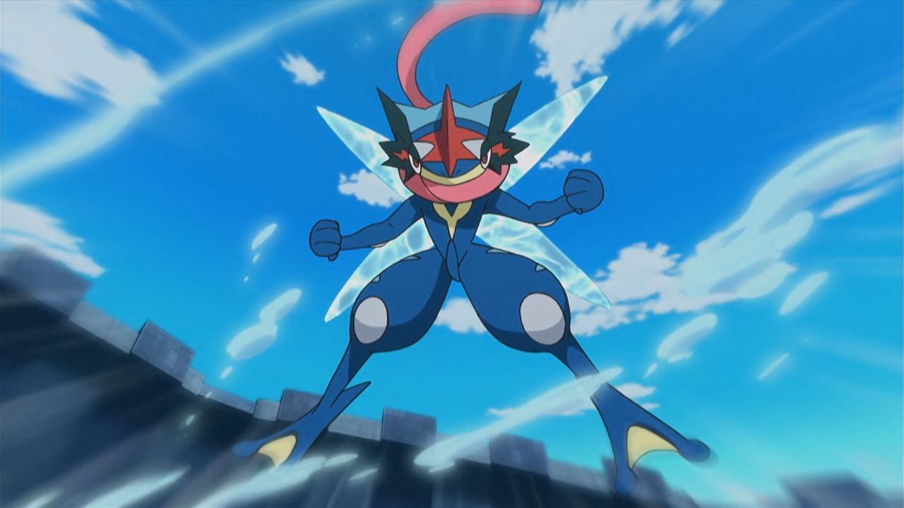 Ash Greninja as seen in the anime (Image via The Pokemon Company)