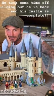 Victoria Beckham's post about her husband's Lego habits