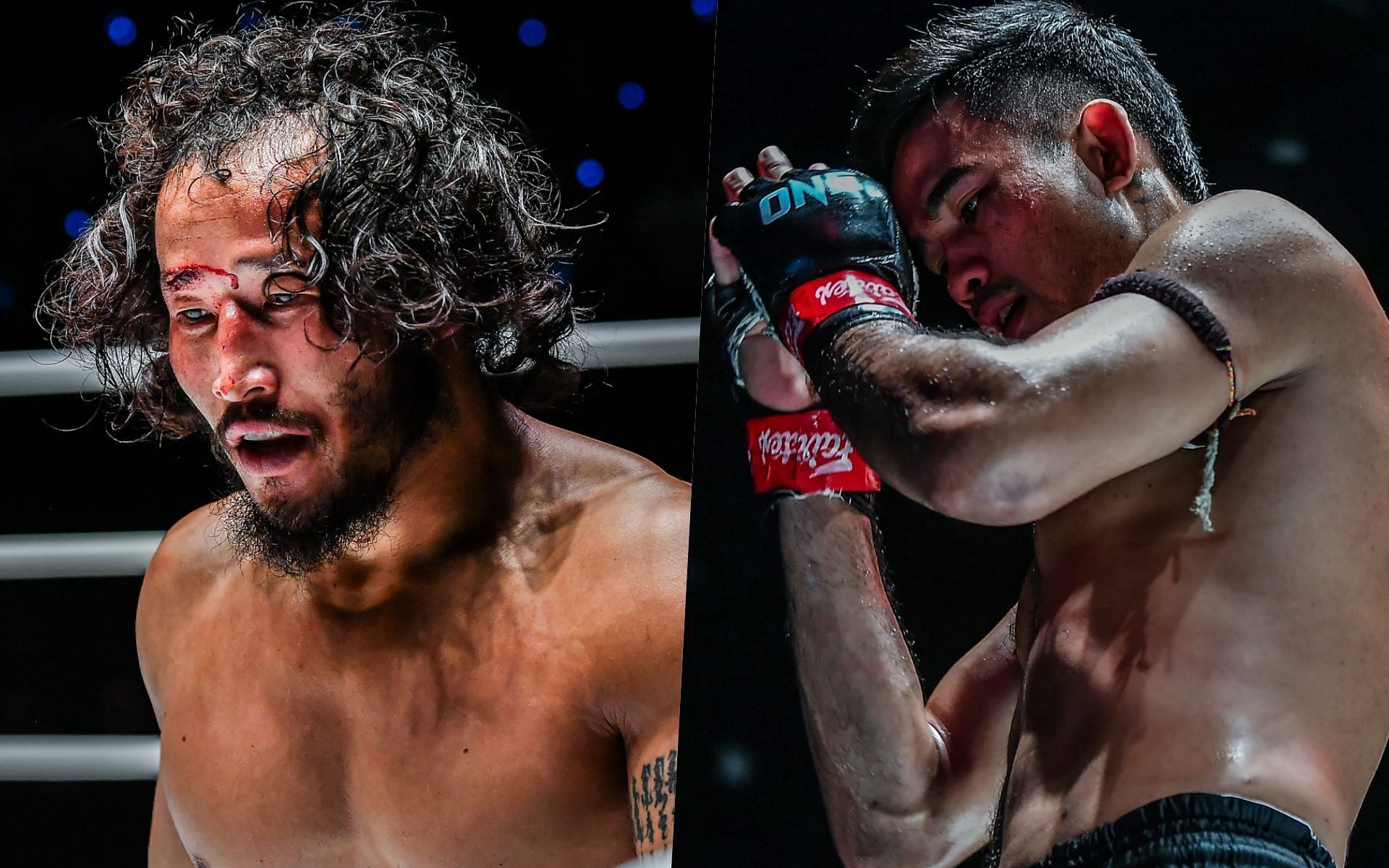 Engk-Orgil Baatarkhuu (L) and Rungwaree (R) | Photo by ONE Championship