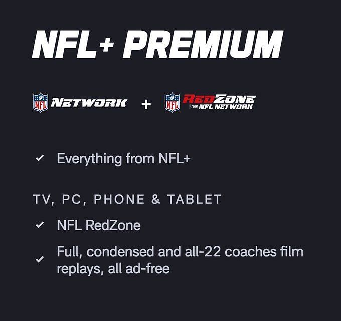 NFL to raise prices of NFL+ streaming packages 