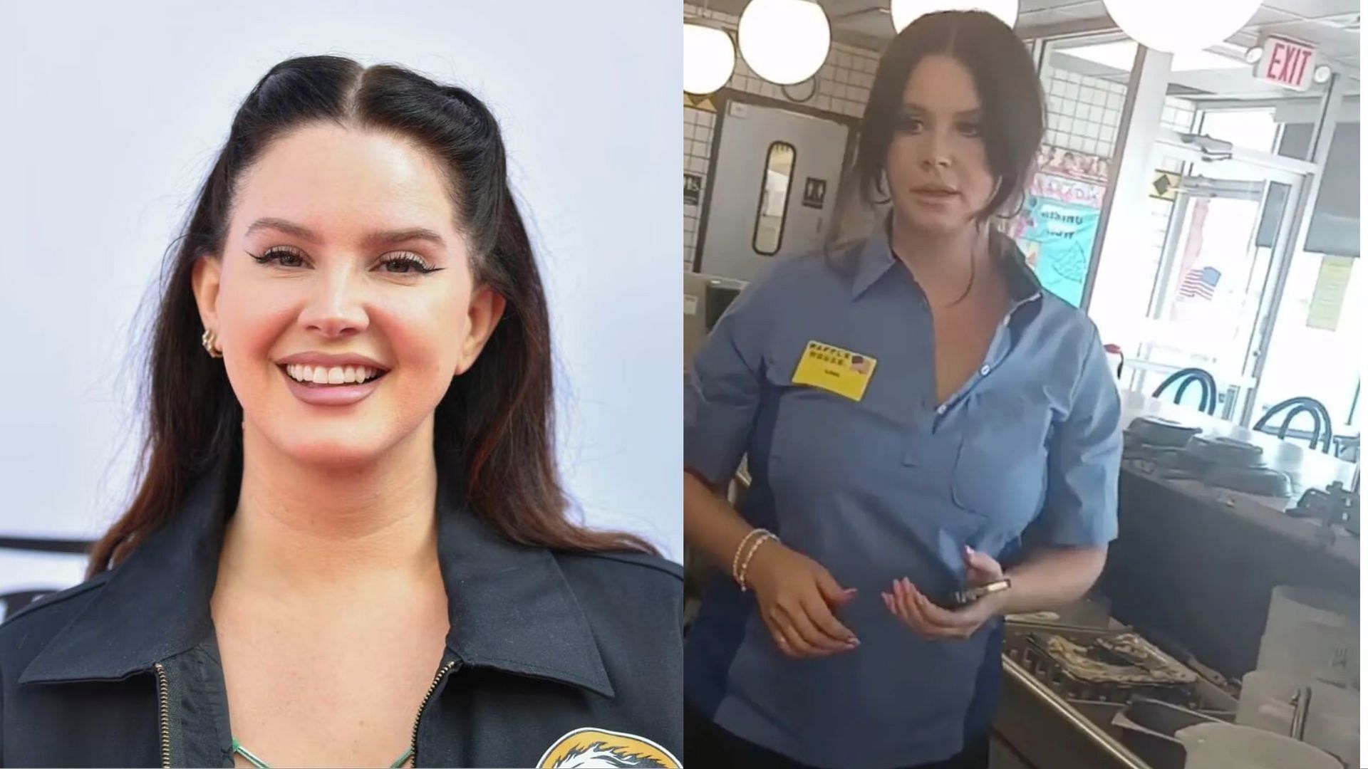 Lana Del Rey spotted serving customers at a Waffle House in Alabama