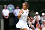 Daria Kasatkina at the 2023 Wimbledon.