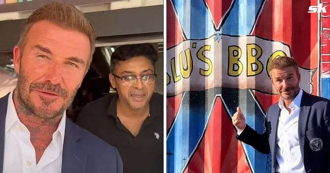 “That’s the only reason I came to America” – David Beckham leaves fan ‘shaking’ as he visits BBQ joint ahead of Lionel Messi brilliance FC Dallas