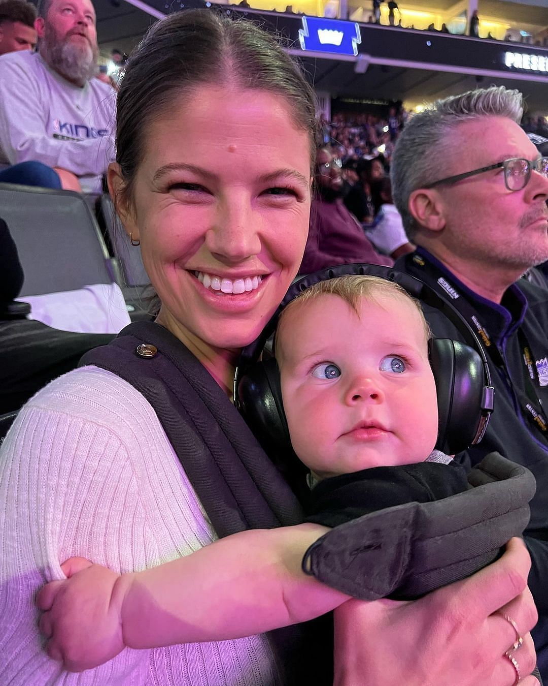 Anna Schroeder with her daughter