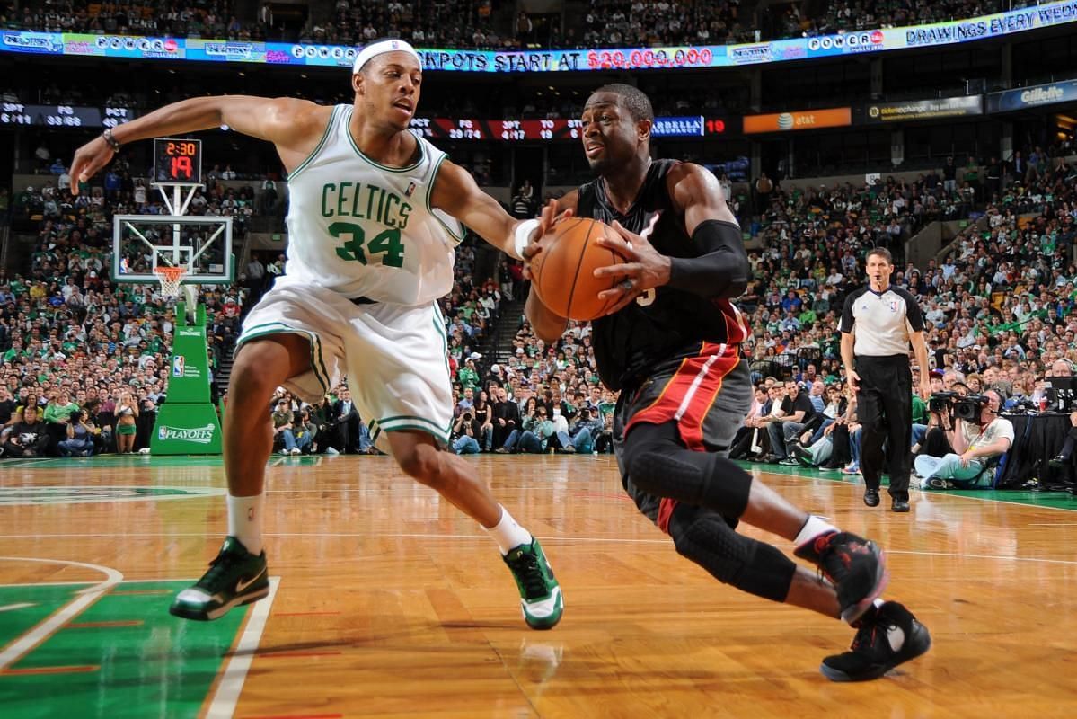 Dwyane Wade talks about comparing his career to Paul Pierce