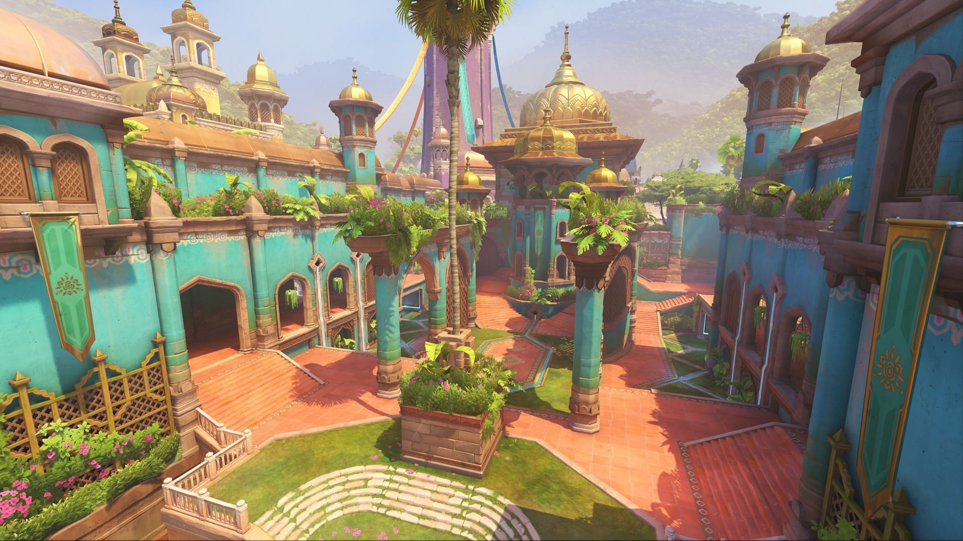 The maps are beautiful but can be confusing to get around (Image via Blizzard Entertainment)