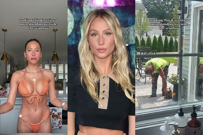 WATCH: Alix Earle gets embarrassed by stranger while recording TikTok video