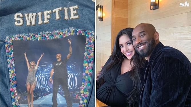 Vanessa Bryant pays tribute to Kobe Bryant and Taylor Swift with a special jacket she wore at Eras Tour
