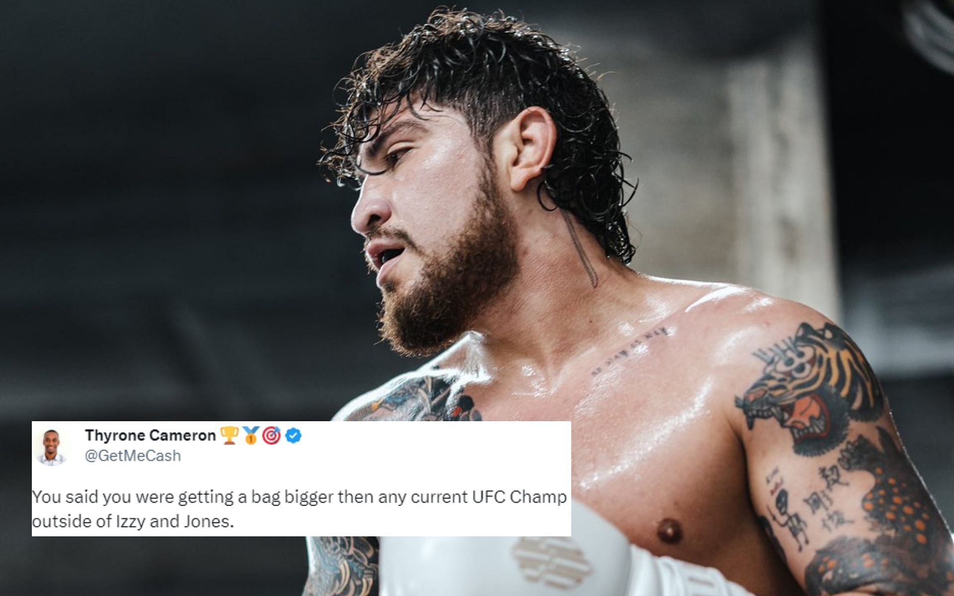 Dillon Danis has claimed he won