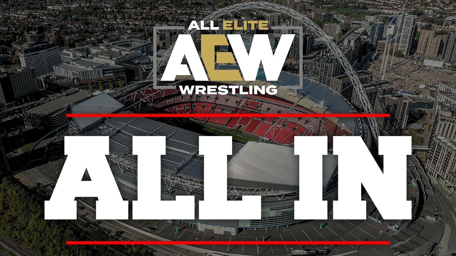 AEW All In takes place at Wembley Stadium this month.