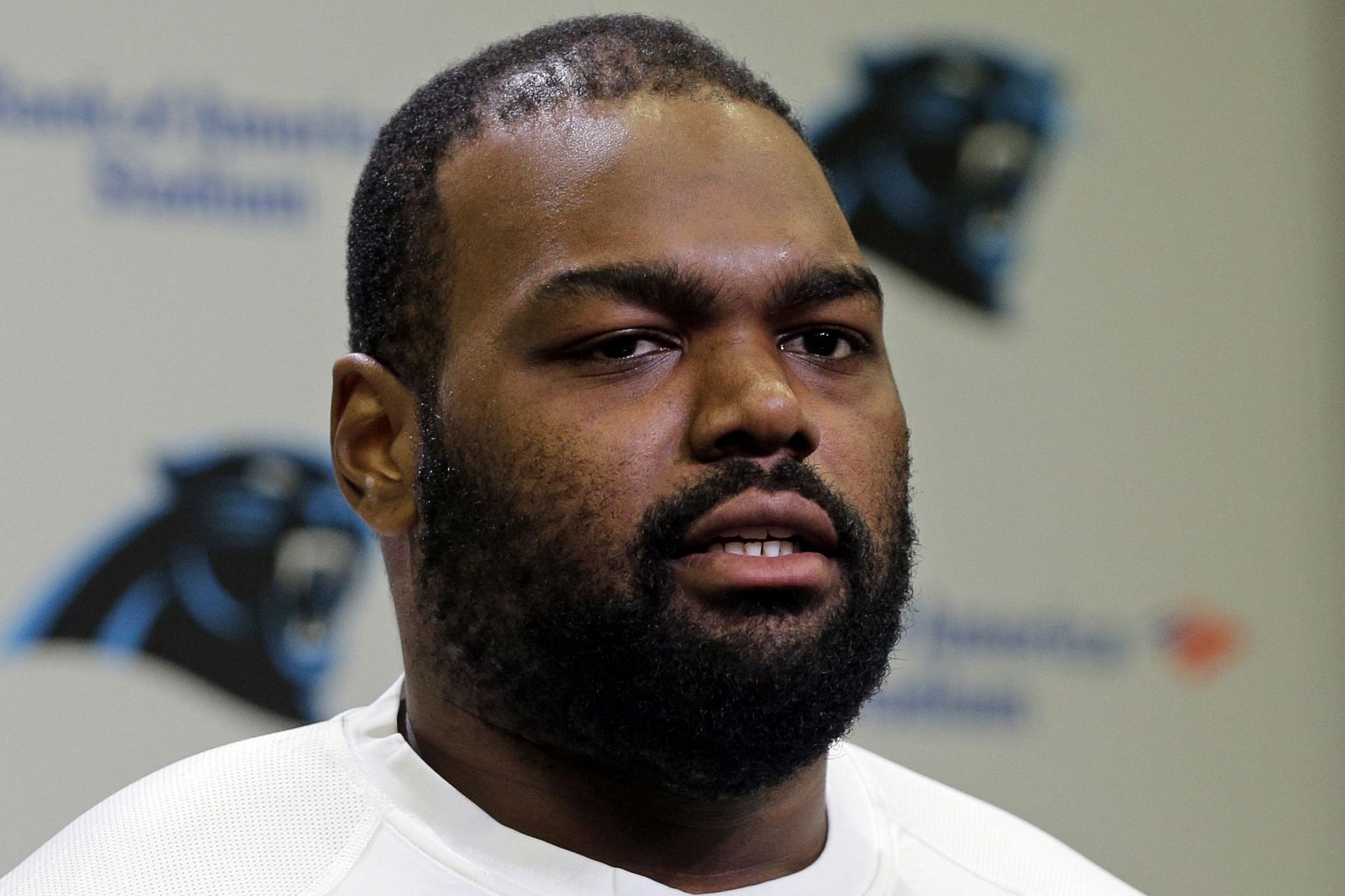 Michael Oher of the Carolina Panthers