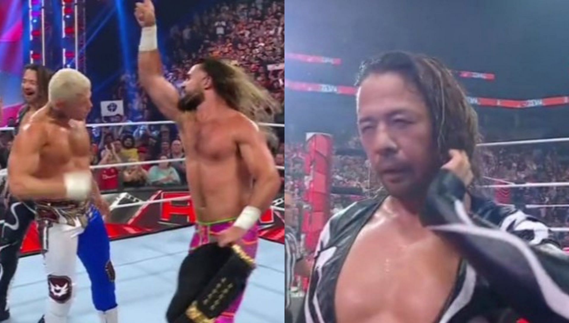  WWE Raw के मेन इवेंट में हुआ जबरदस्त मैच