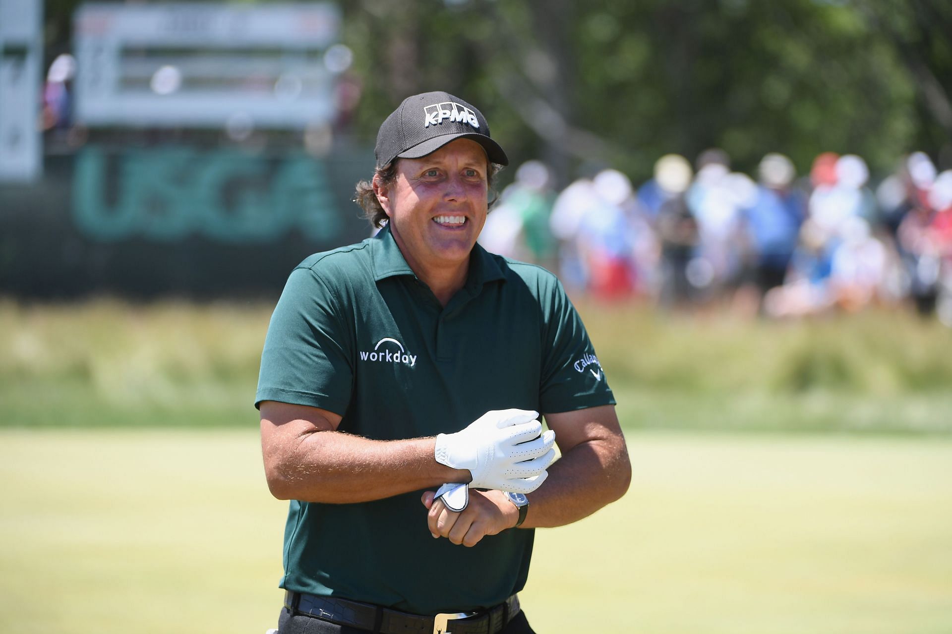 Phil Mickelson, 2018 U.S. Open - Round Three (Image via Getty).