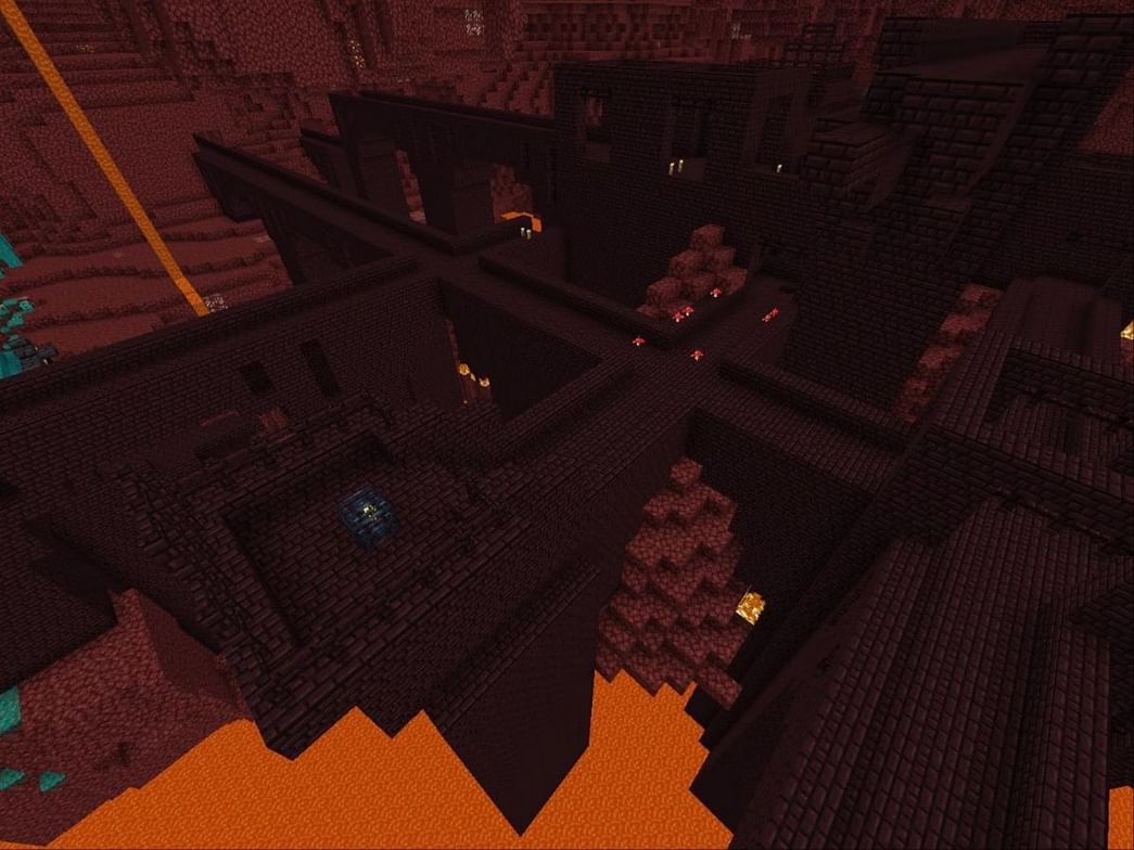 Nether Fortress: Minecraft Nether Fortress guide: Location, loot, mobs ...