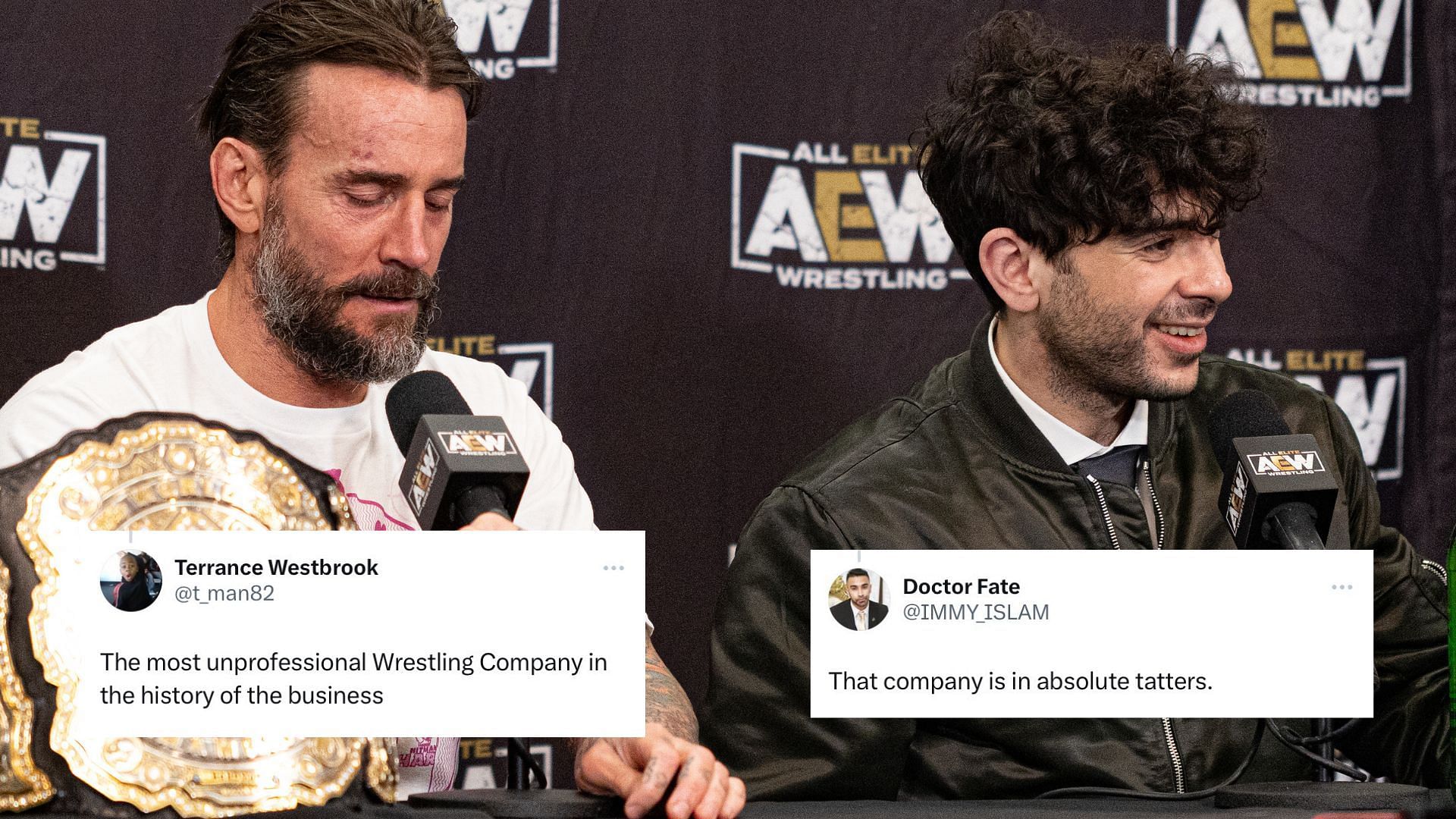 Fans have reacted to the recent events at AEW Collision