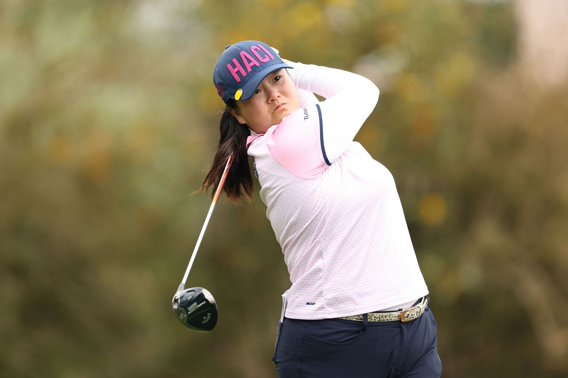 Angel Yin at the U.S. Women&#039;s Open (image via Getty)