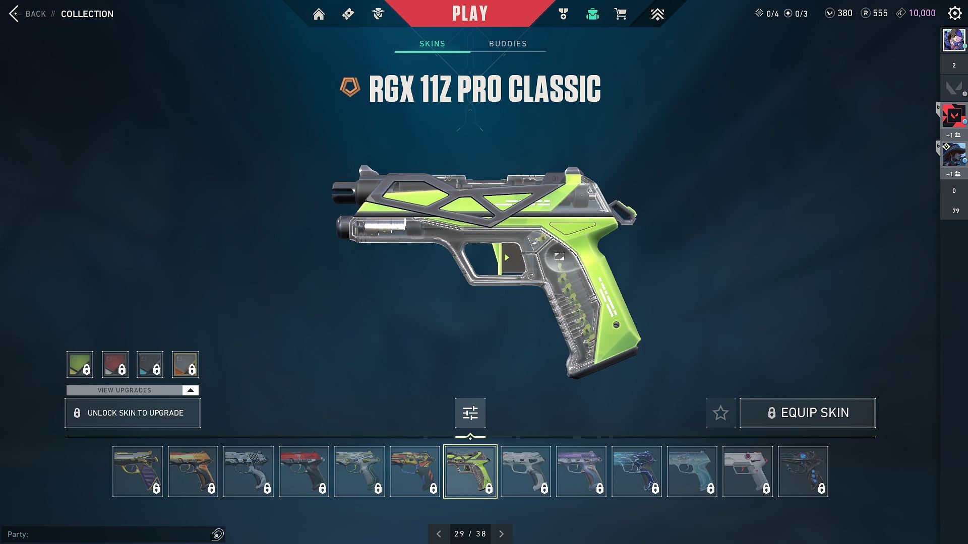 RGX 11Z Pro Classic (Image via Riot Games)