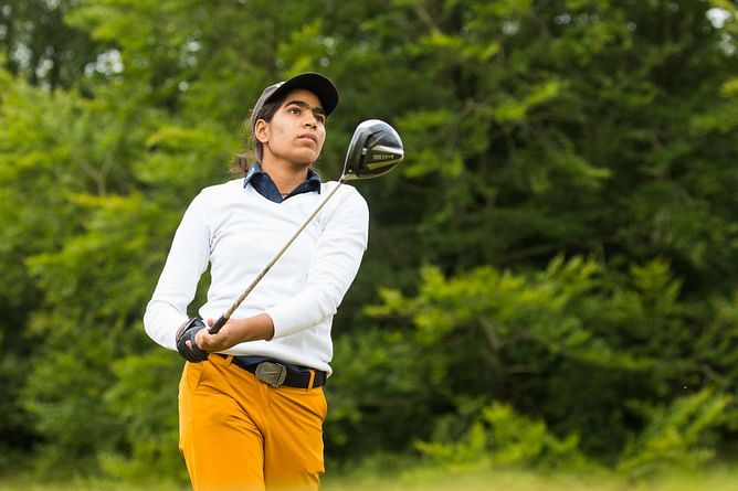 Indian golfers Diksha Dagar and Manu Gandas shine at ISPS HANDA World Invitational with celestial beginnings