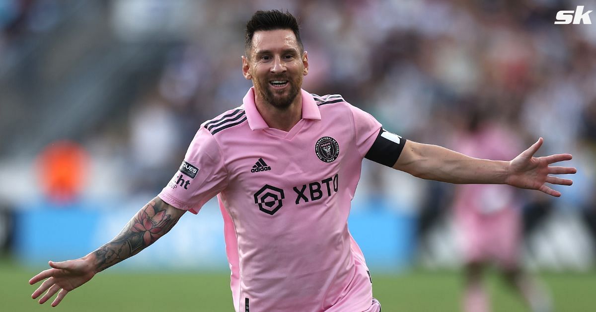 Lionel Messi scored a stunning goal for Inter Miami