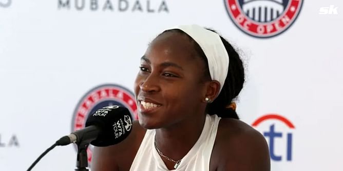 "These are here to stay" - Coco Gauff hilariously dismisses notion that her forehand woes are the result of her long nails as she makes Citi Open SF
