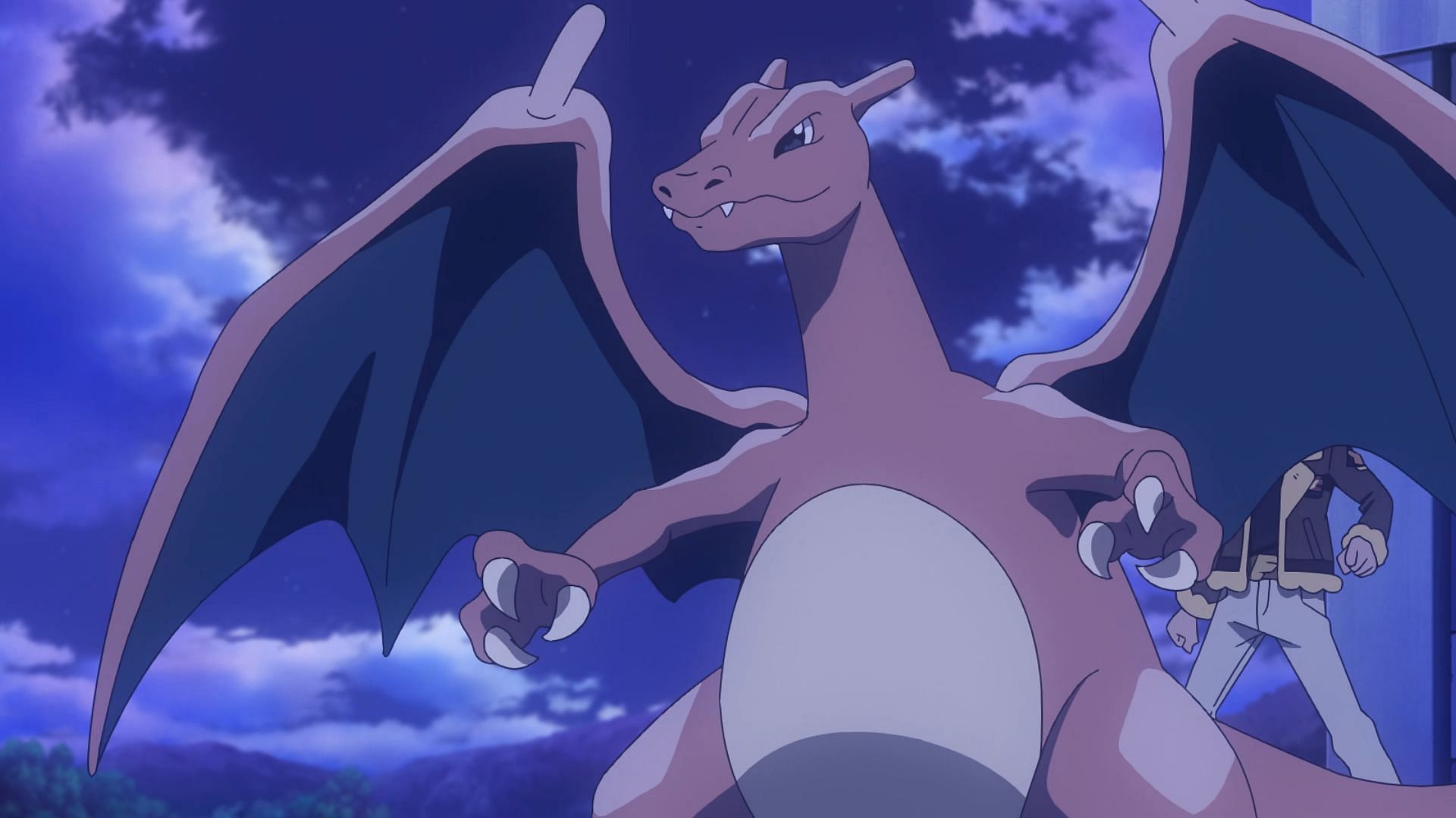 Charizard in the anime (Image via The Pokemon Company)