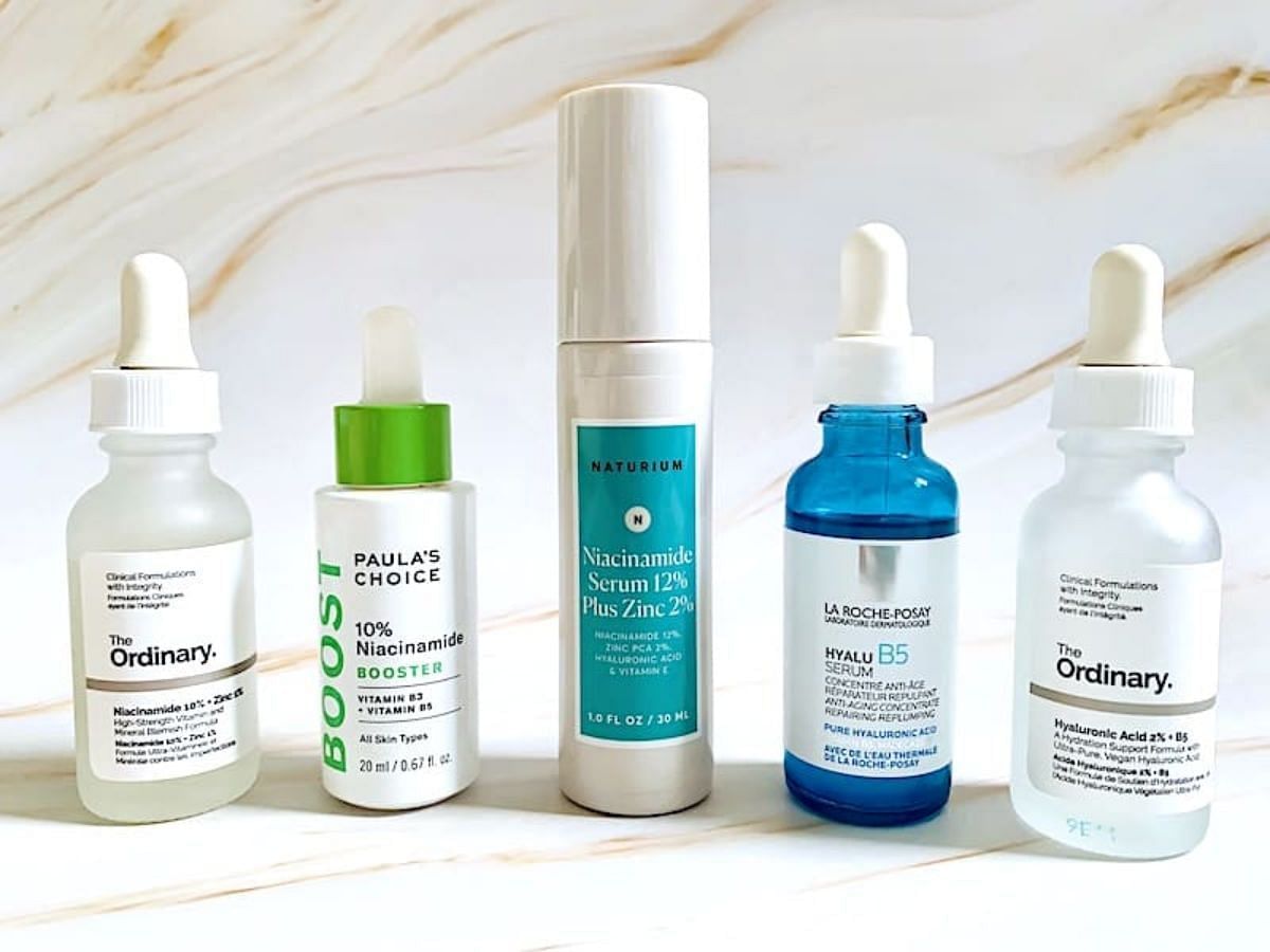 Hyaluronic Acid and Niacinamide serums - Do