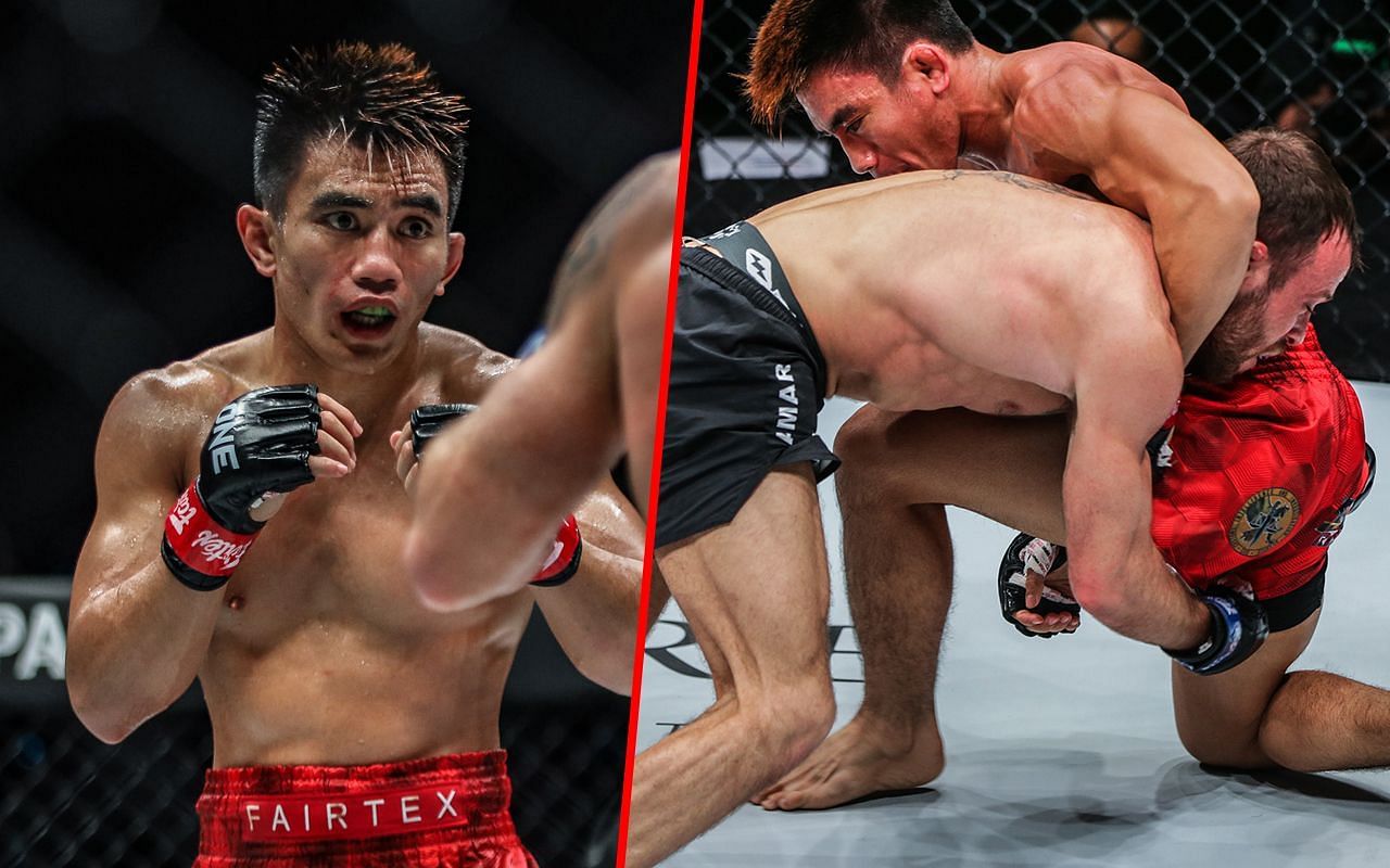 Joshua Pacio vs Jarred Brooks | Photo by ONE Championship