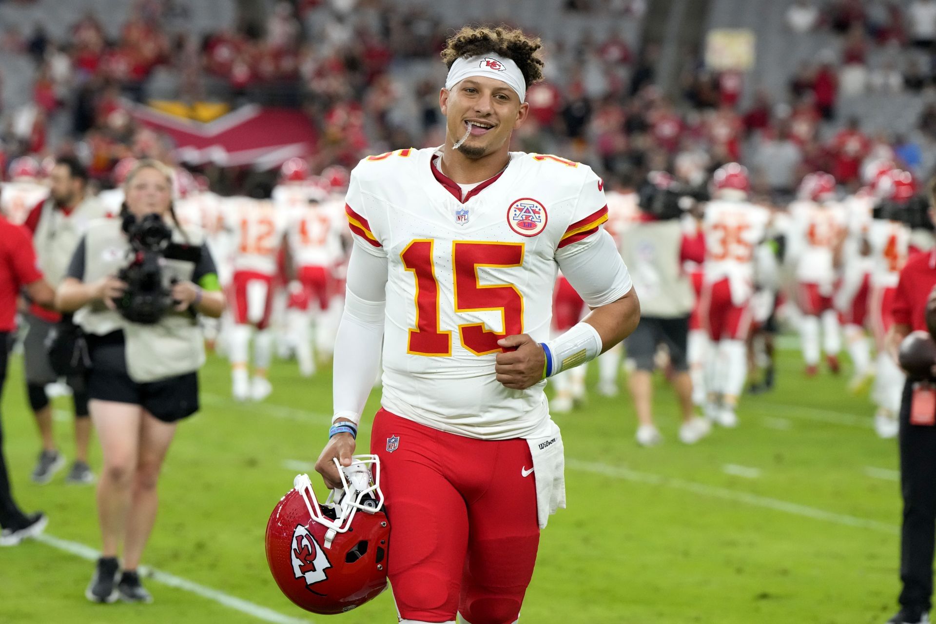 Patrick Mahomes II 2018 Score Home and Away Jerseys #11