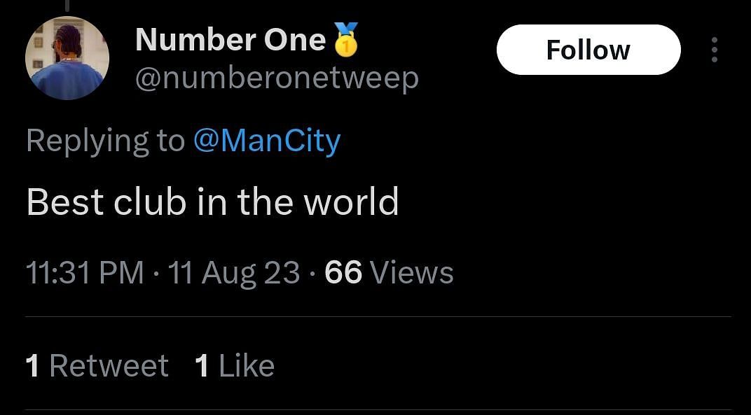 Twitter reacts as the Cityzens win their first game of the season.