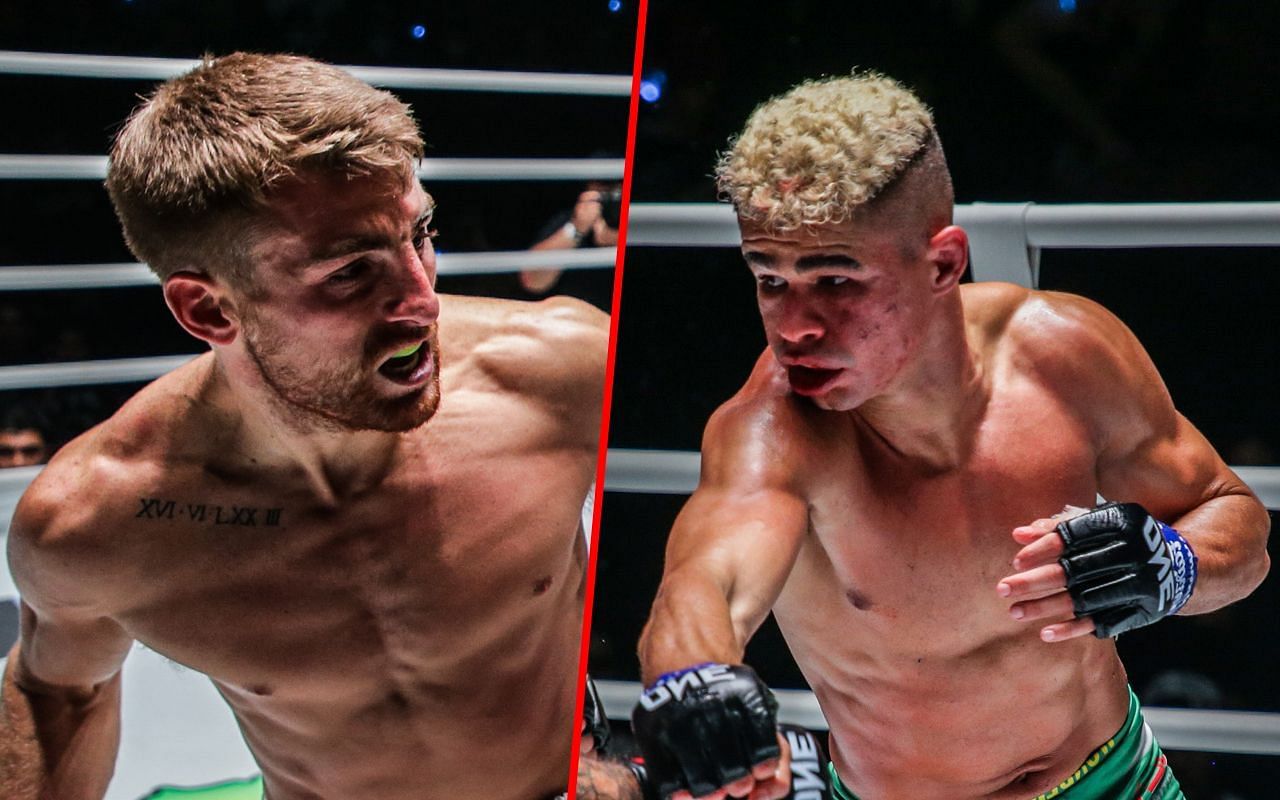 Jonathan Haggerty (Left) faces Fabricio Andrade (Right) at ONE Fight Night 15