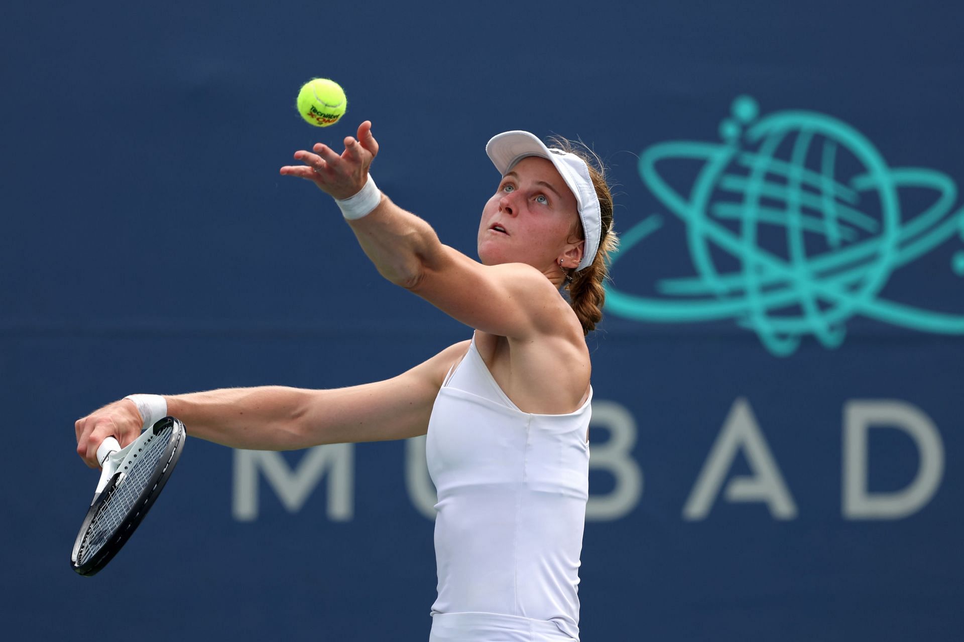 Liudmila Samsonova at the 2023 Citi Open.