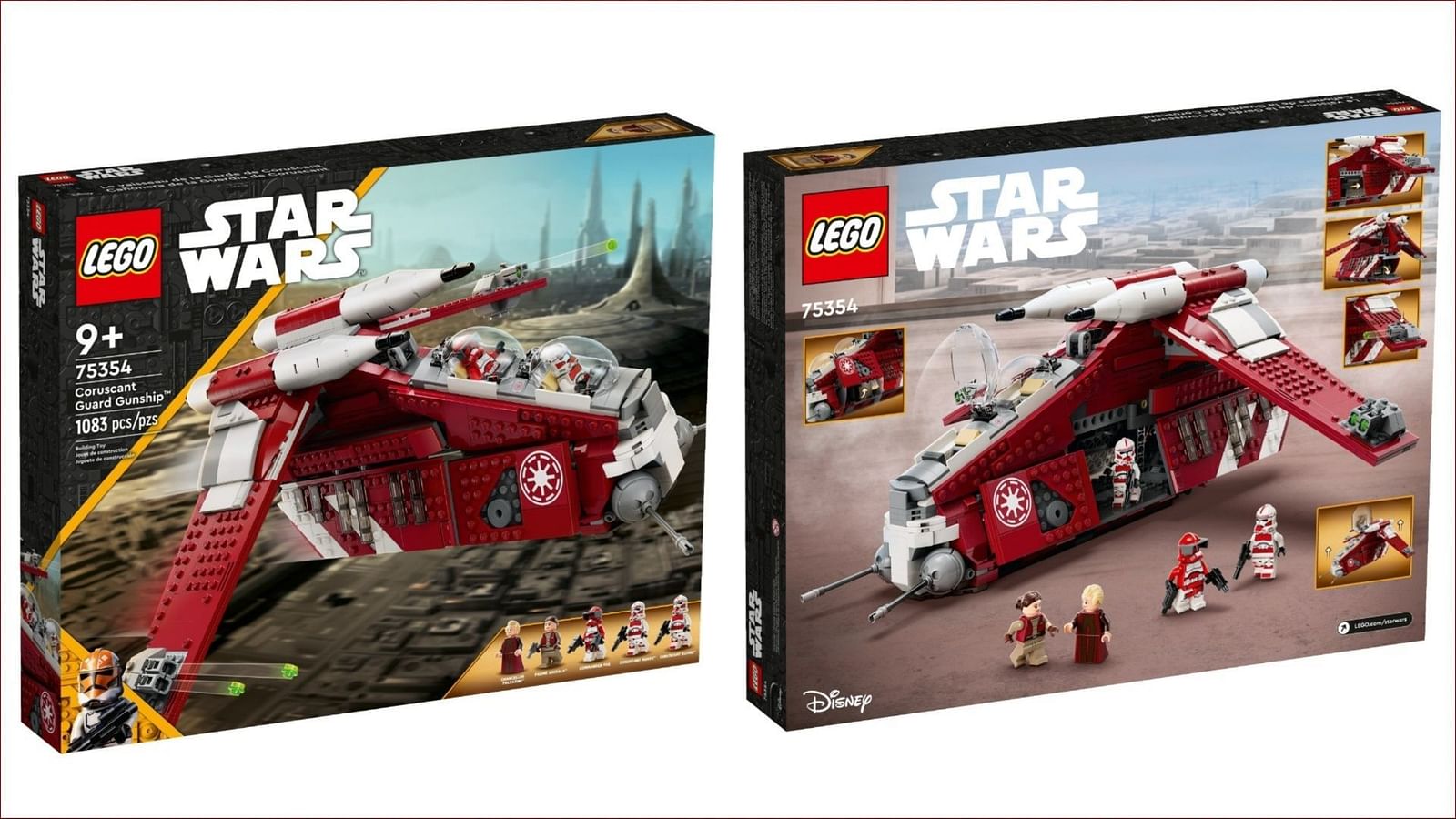 LEGO Star Wars Coruscant Guard Gunship Release date, price, featured