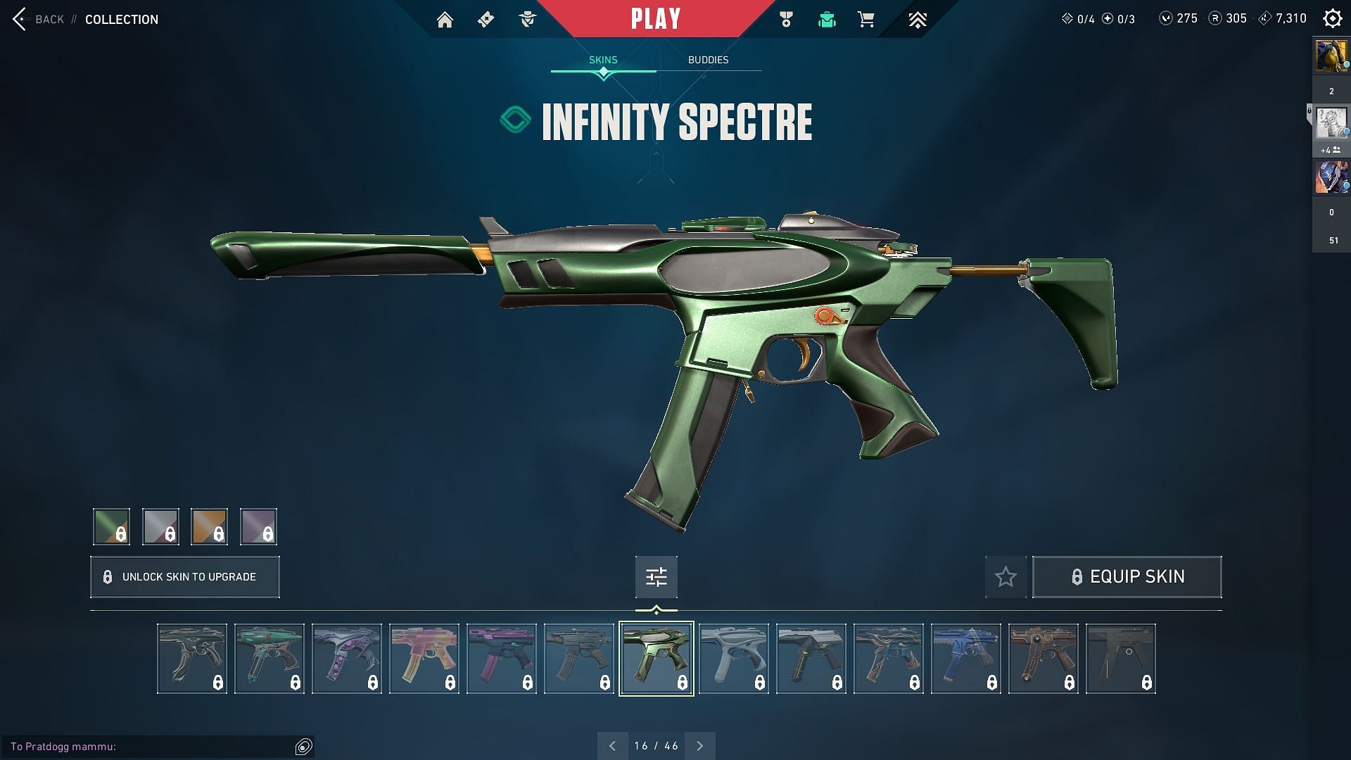 Infinity Spectre (Image via Sportskeeda and Riot Games)