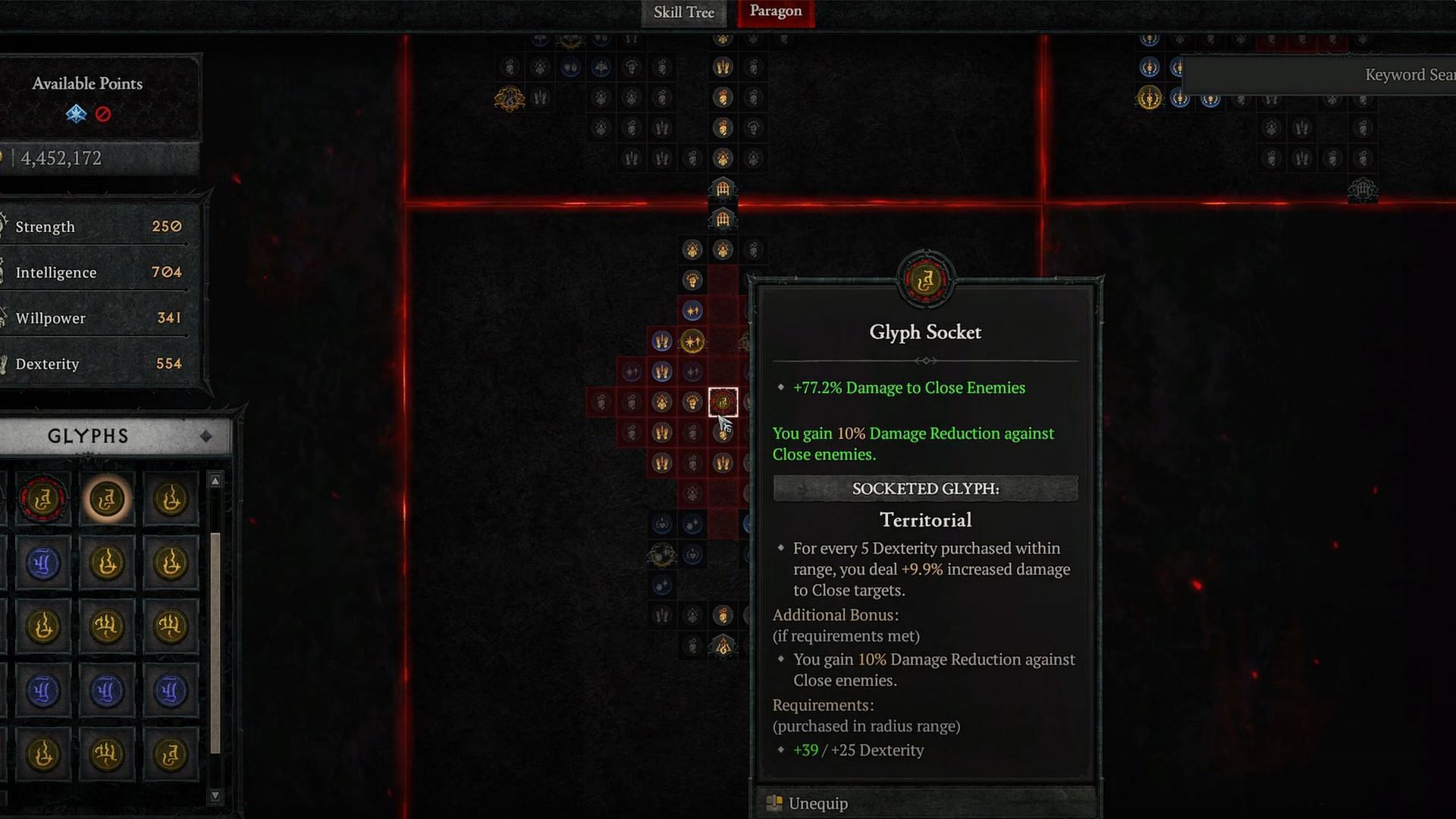 Territorial Glyph in Diablo 4 (Image via Blizzard Entertainment)