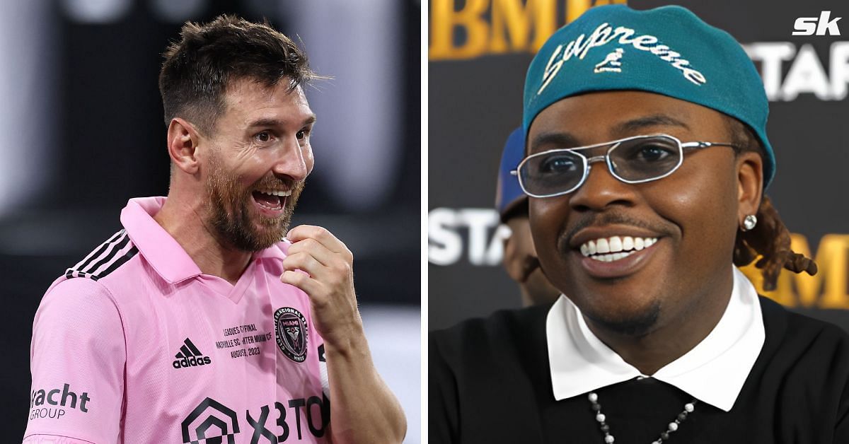 Lionel Messi vibes to Gunna
