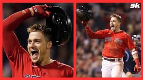 Fans react to Kike Hernandez's hilarious dugout dance moves to celebrate his comeback as a Dodger: "That’s some stripper dance smh"